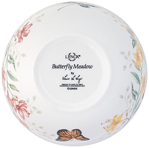Lenox Butterfly Meadow "Home Is Where The Heart Is" Serving Bowl - style: Bowl, Sentiment