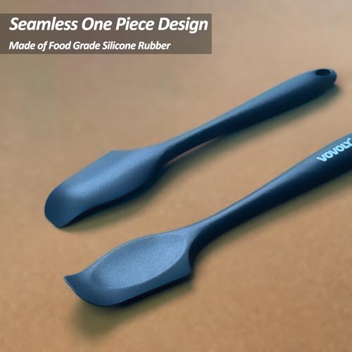 Mini Silicone Spatula, 8" Curved Small Spatula with Shallow Bowl, Mixed,4Pc - color: Assorted