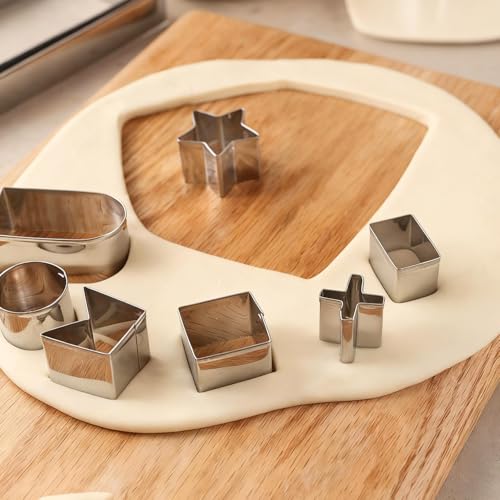 YomiFamily 10Pcs Gingerbread House Cookie Cutters Set, Gift Package