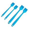 4PCS Heat Resistant Silicone Basting Brushes Cooking Brush, BPA Free Pastry Brush with Soft Bristles for Oil Butter Sauce BBQ Grill Kitchen Baking Dishwasher Safe(Blue) - color: Blue