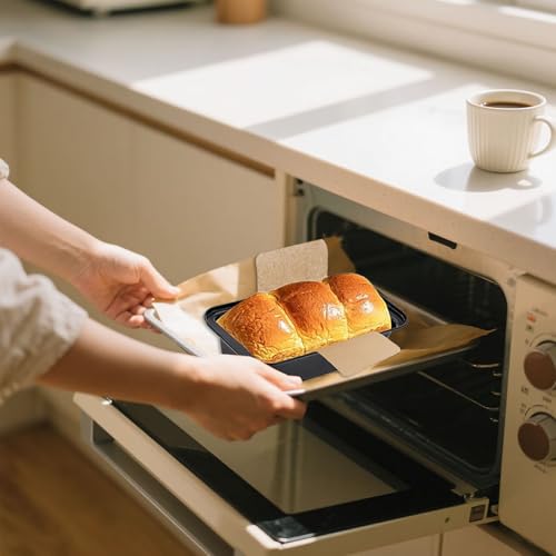 100 Pcs 8x4 in Loaf Pan Liners for Baking Bread Pan Parchment Paper - size: 8.27*4.33 inch