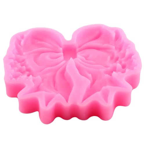 Mujiang Bow Silicone Mold Christmas Bow Fondant Molds Set of 3 - color: Style G