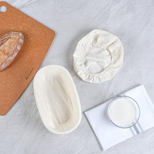 Restaurantware 9 3/4 In Oval Rattan Banneton Proofing Baskets, 1 Count - size: Oval, 9 3/4"-1 Count