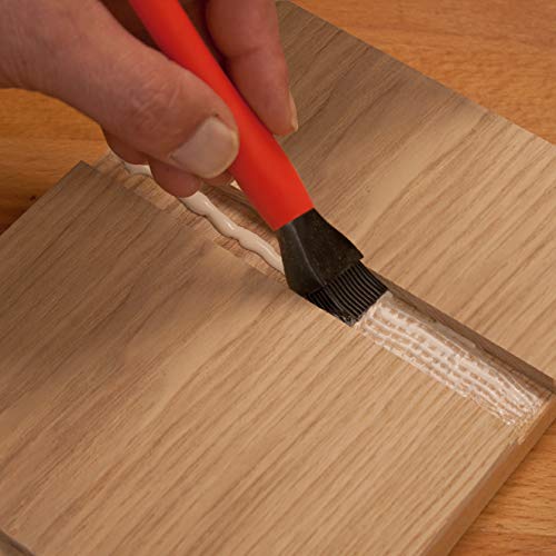 Silicone Reusable Glue Brushes for Woodworking, Hobby and Crafts 1" & 1/2"