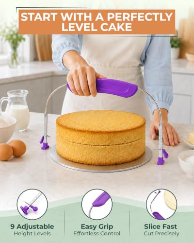 RFAQK 90PCs Cake Decorating Kit with Video Course for Beginners & Pros - color: Blue