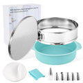 9 Inch Cheesecake Pan, Leakproof 304 Stainless Steel Springform Pan with Silicone Protector for Water Bath Baking, Removable Bottom, 50 Pcs Parchment Paper, Dishwasher Safe - size: 9 inch