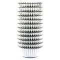 300 Pcs Mini Foil Cupcake Liners Muffin Paper Baking Cups, Silver - color: Silver