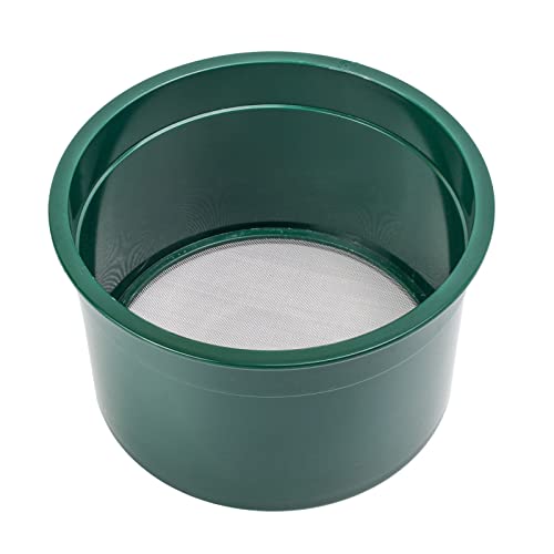 ASR Outdoor 50 Mesh Gold Panning Sifting Classifier Screen Mini 6 Inch - size: 50 Holes per Square Inch