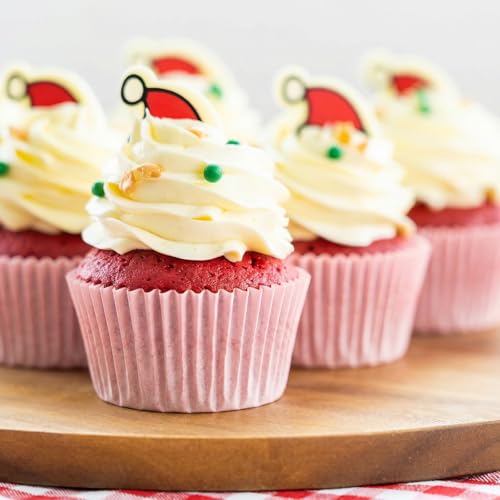 1000 Pcs Mini Cupcake Liners Baking Cups Paper Cupcake Small Muffin Liner Chocolate Dessert Cupcakes Wrapper Baking Cups for Cooking (Pink)