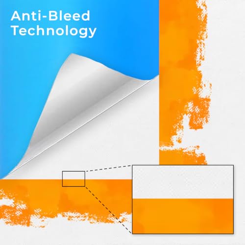 VViViD Blue Stencil Vinyl Masking Film with Anti-Bleed Technology (12" x 12" (35 Sheets)) - size: 12" x 12" (35 Sheets)