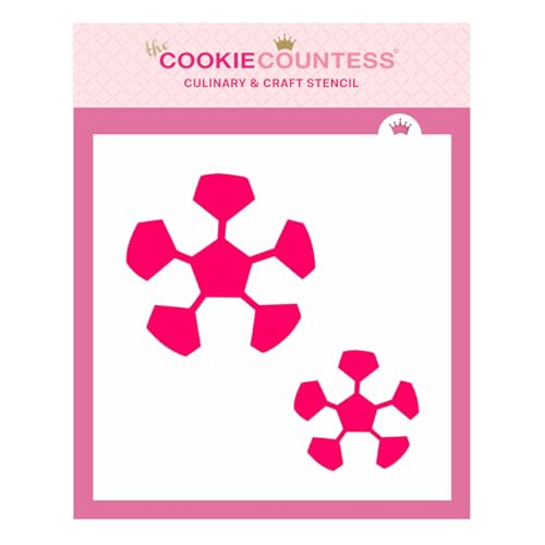 The Cookie Countess Soccer Balls Stencil