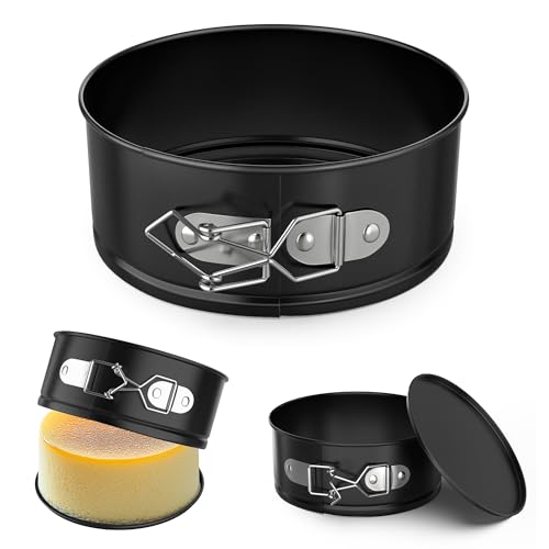ZeroPone 4 Inch Mini Springform Pan for Mini Cheesecake Pizza - size: 4 Inch