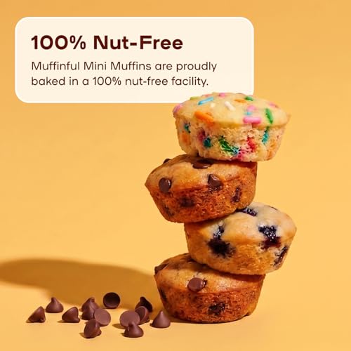 Muffinful Confetti Mini Muffins Snack Packs, 15 4-Packs