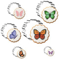 FUSOTO 6PCS Circle Cookie Cutter Set, Round Shaped, 1.5-4 Inch - color: Circle