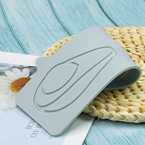 TUKE 3D Hollow Lace Fondant Molds Fruits Leaf Shape Lace Mat Party Cake Decoration Tool Cupcake Mat Silicone Molds for Polymer Clay Chocolate Baking Gummy Mould (Avocado_9.2x2.88x0.08inch_B) - size: Avocado_9.2x2.88x0.08inch_B