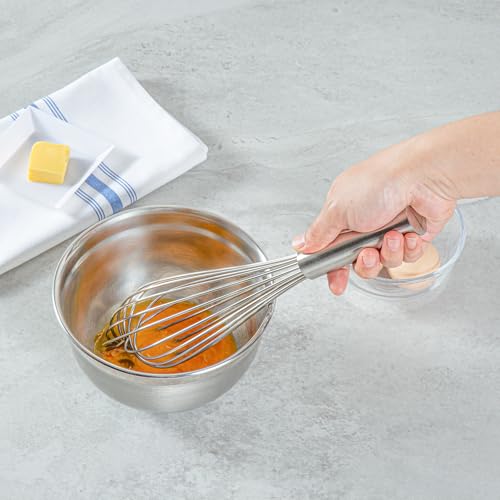 Restaurantware Stainless Steel French Whisk, 12 In - size: 12", style: French