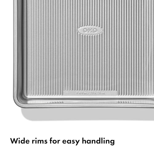 OXO Good Grips Non-Stick Pro Clear Coated Metal Bakeware Cake Pan 9 in Square, Baking Pan for Cakes, Brownies and Cookies - style: 9in Square