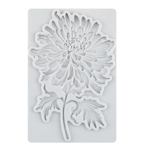 Chrysanthemum Silicone Mold Hydrangea Flower Fondant Mold - color: Style H