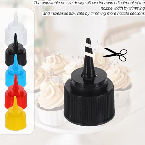 10 Pcs Squeeze Bottles 1 oz and 2 oz Frosting Bottle Icing Bottles