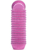 Mini Pink Foil Baking Cupcake Cases Muffin Cups 200 Count, Pink - color: Pink