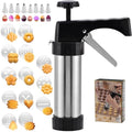 Cookie Press Gun Kit, Spritz Cookie Press, Stainless Steel