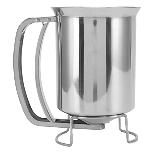 GLOGLOW 1000ml Stainless Steel Pancake Batter Dispenser