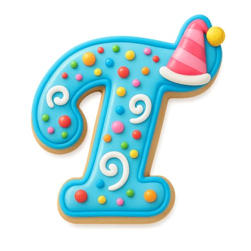 Mighty Gadget Fancy Cursive Letter A to Z Cookie Cutter - 4" Tall Alphabet Baking Mold (Random Color) (T) - color: T