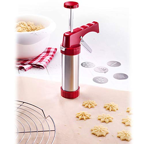 Westmark Cookie press/piping gun, 250 mL/8.5 oz capacity