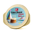 5Pcs 10 Inch Gold Round Cake Boards, 1/2inch Thick Sturdy Cake Drums with Smooth Straight Edges, Waterproof & Oil-Proof (Gold, 10") - color: Gold, size: 10"