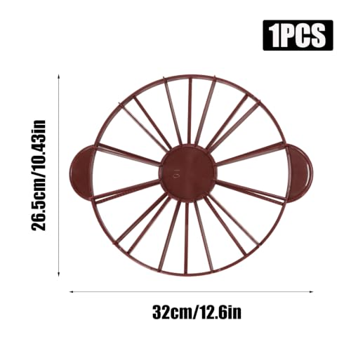 Cake Cutter Cake Slice, 10/12 Slice Red Cake Portion Marker - size: 10/12 Red