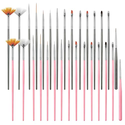 30 PCS Cake Decorating Brushes Cookie Decorating Pastry Brush