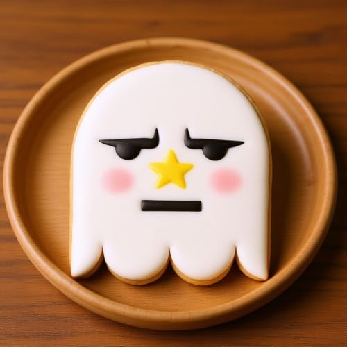 Halloween Ghost Face Cutter and Stencils Bundle - style: Halloween Ghost Faces