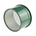 SE 5.5 Inch Mini Stackable Classifier Gold Prospecting Pan - 20 Holes/Square Inch Stainless Steel Mesh Sifting Pan, Green - size: GP4-20