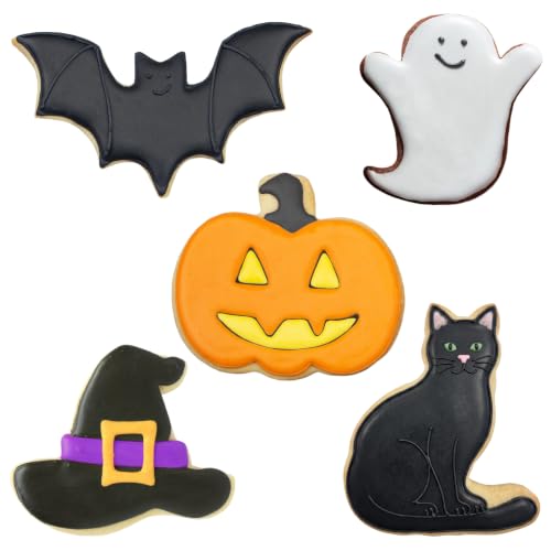 Ann Clark Halloween Cookie Cutters Set of 5 - size: 5-Piece Set