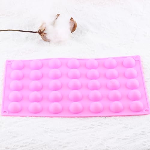 35 Cavity Mini Semi Sphere Silicone Candy Molds