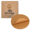 Zenlogy 4-Inch Parchment Paper Rounds, 200 Sheets, Unbleached, Pre-Cut - size: 4" rounds - 200 sheets
