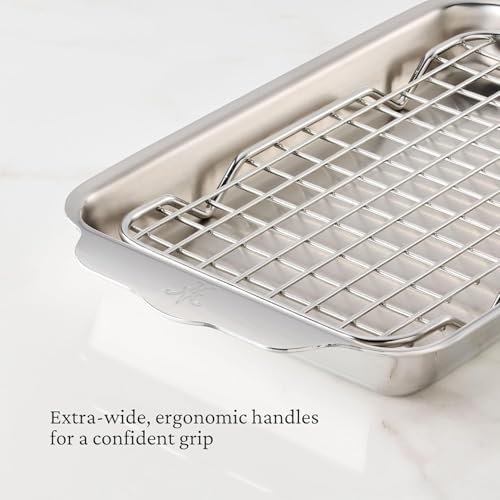 Hestan OvenBond Provisions Mini Eighth Sheet Pan & Rack Set - size: Mini-Eighth – 6x9 inch