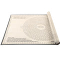 Silicone Pastry Mat 36X24 inch Baking Mat Large Dough Mat with Measurements - color: Gray, size: 36"L x 24"W