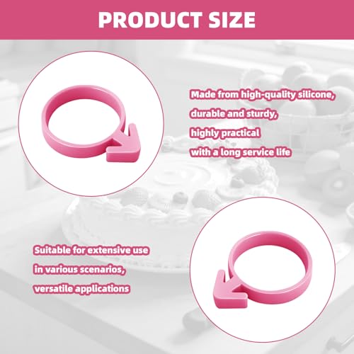 60 Pcs Silicone Piping Bag Ties, Reusable Sealing Clips for Baking