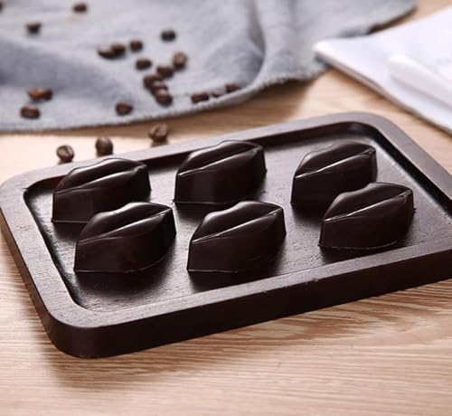 Chocolate Candy Mold PC Polycarbonate Chocolate Making Mould with Scraper (Lip Shape) - color: Lip Shape