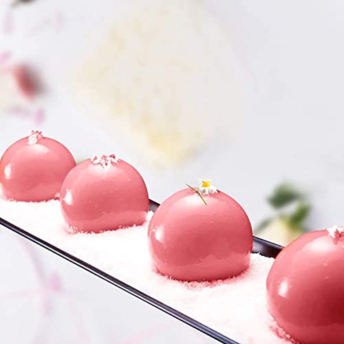 Sphere Shape Silicone Baking Mold for Mousse Cake for Baking French Dessert Pastry Chocolate,Jelly,Soap, Ice Cream Mold 15 Cavity