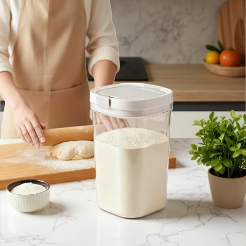 1800ml Airtight Baby Formula Container, Layered Storage with Spoon - size: Large