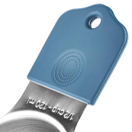 7-Piece Magnetic Measuring Cups,Stainless Steel Measuring Cups Set