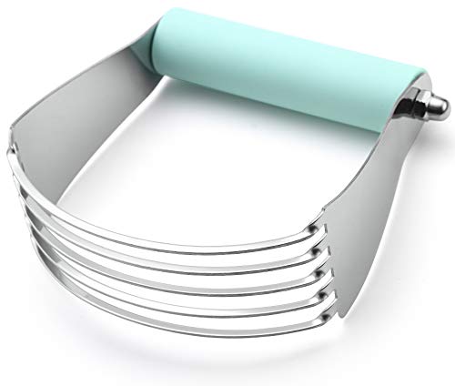 Spring Chef Large Dough Blender For Baking - Durable Pastry Blender - Mint - color: Mint, size: 4" Large