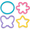 Wilton Comfort Grip Cookie Cutter Set, Assorted, 4-Piece