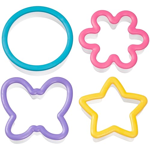 Wilton Comfort Grip Cookie Cutter Set, Assorted, 4-Piece