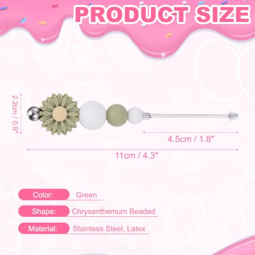 uxcell Cookie Scribe Tool Stainless Steel Icing Pin Green - color: Green