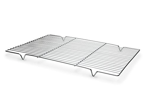 Fox Run Rectangular Cooling Rack, Iron/Chrome, 18-Inch x 12.5-Inch - style: 18" x 12.5"
