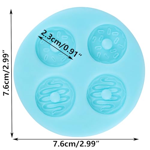Doughnut Fondant Candy Mold Donut Silicone Molds