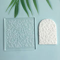 Flower Leaf Cookie Fondant Stamp Fondant Embosser Cookie Stamp (DESIGN 5) - color: DESIGN 5